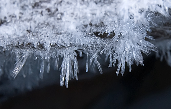 right side down hoar frost